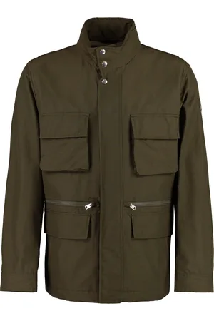 Woolrich Jassen, Heren, Groen, M, Katoen, Multi-pocket Cruiser Field Jacket
