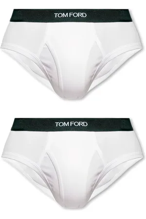 Tom Ford Ondergoed, Heren, Wit, XL, Katoen, Briefs Two-Pack