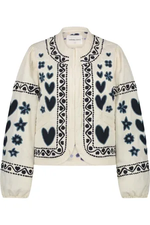 Fabienne Chapot Jassen, Dames, Wit, M, Katoen, Simon Padded Jacket