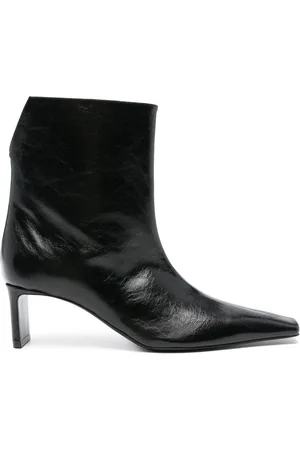Khaite Schoenen, Dames, Zwart, 39 EU, Leer, Ona Boots