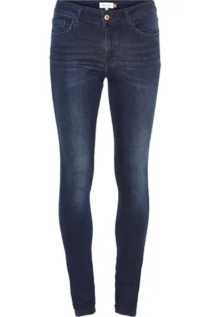 Part Two Jeans, Dames, Blauw, W25, Katoen, 30305153 Skinny Jeans