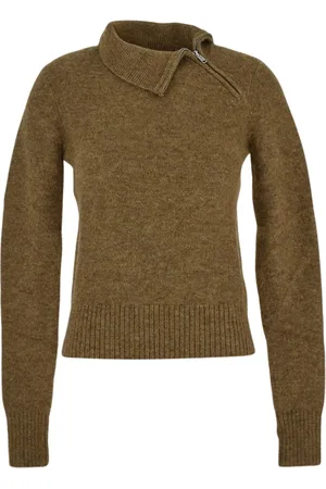 Isabel Marant Truien, Dames, Geel, S, Wol, Wollen Gebreide Coltrui