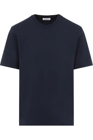 Orlebar Brown Tops, Heren, Blauw, S, Katoen, Blauw T-shirt Casual Stijl Comfortabele Pasvorm