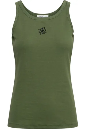 &Co Woman Tops, Dames, Groen, 3Xl, Katoen, Selena Embro ON