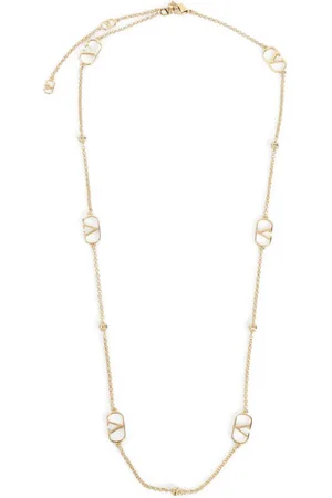 VALENTINO GARAVANI Accessoires, Heren, Geel, ONE Size, Metalen Ketting voor Mannen