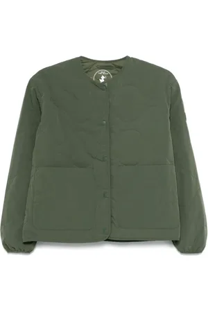 save the duck Jassen, Dames, Groen, L, Polyester, Groene jas voor vrouwen Ss 25