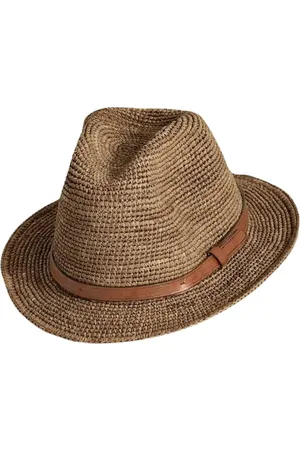 IBELIV Accessoires, Dames, Bruin, ONE Size, Katoen, Lubeman Hoed