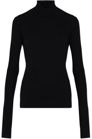 Jil Sander Truien, Dames, Zwart, M, Wol, Double Sweater