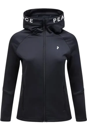 Peak Performance Sport, Dames, Zwart, S, Zip Hood Rider Jacket