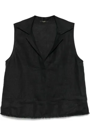 SEVENTY BY SERGIO TEGON Tops, Dames, Zwart, M, Zwarte Stijlvolle Top