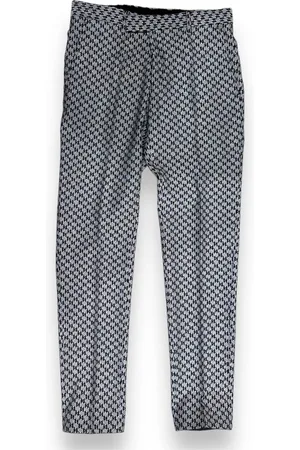 Karl Lagerfeld Broeken, Heren, Grijs, 3Xl, Polyester, Rechte broek