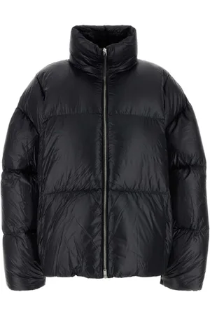 Jil Sander Jassen, Dames, Zwart, S, Nylon, Stijlvolle Zwarte Nylon Dona Jas
