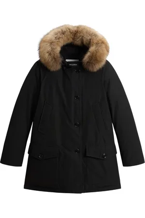 Woolrich Jassen, Dames, Zwart, L, Nylon, Arctic Parka Jas