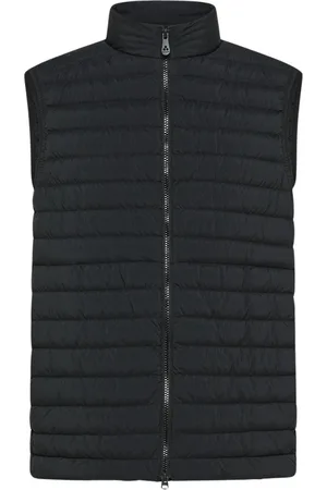 Peuterey Jassen, Heren, Zwart, L, Polyester, Zwarte Bodywarmer Moise 02