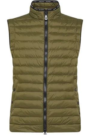 Peuterey Jassen, Heren, Groen, XL, Licht Gewatteerd Vest