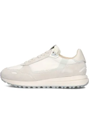 Woolrich Schoenen, Dames, Grijs, 38 EU, Leer, Retro Sneakers Grijs - Damesmode
