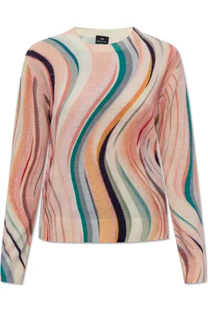 Paul Smith Truien, Dames, Veelkleurig, L, Wol, Trui met patroon