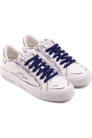 HIDE&JACK Schoenen, Heren, Wit, 42 EU, Lage Top Essence Serigrafia Sneakers