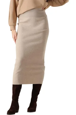 INWEAR Rokken, Dames, , M, Wol, Udelia IW Rib Rok