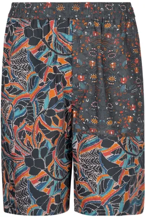 Isabel Marant Korte broeken, Heren, Veelkleurig, S, Katoen, Laverneo Shorts
