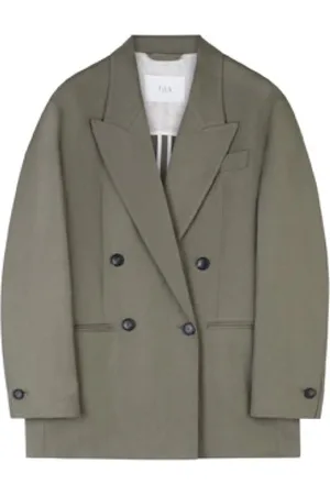 TELA Jassen, Dames, Groen, S, Nomadische Jas