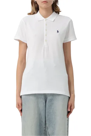 Ralph Lauren Tops, Dames, Wit, S, Julie Polo Shirt