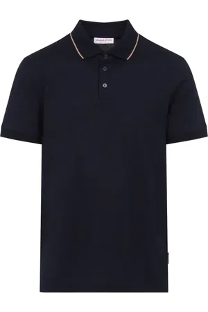 Orlebar Brown Tops, Heren, Blauw, XL, Katoen, Blauw T-shirt Casual Stijl