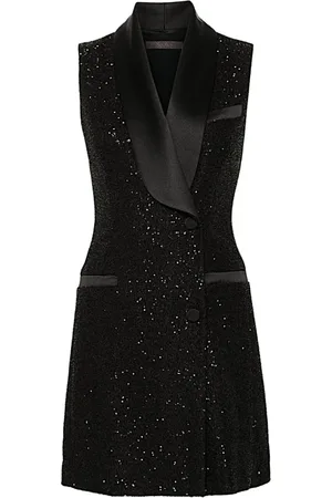 Max Mara Kleedjes, Dames, Zwart, XS, Elegante Jurk voor Vrouwen