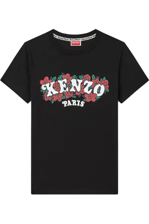 Kenzo Tops, Dames, Zwart, L, Katoen, Verdy Market Zwart T-shirt