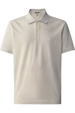 C.P. Company Tops, Heren, Wit, S, Katoen, Metropolis Witte Polo Shirt