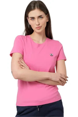 Jott Tops, Dames, Roze, M, Katoen, Dames T-shirt Rosas