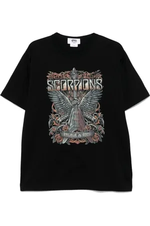 JUNYA WATANABE Tops, Heren, Zwart, L, Zwarte Crew Neck T-shirts en Polos