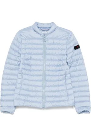 Peuterey Jassen, Dames, Blauw, M, Clear Gewatteerde Jas