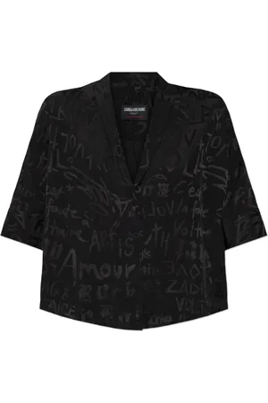 Zadig & Voltaire Blouses & Shirts, Dames, Zwart, L, Telmos Shirt