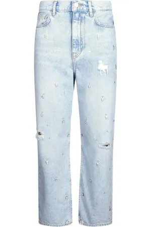 Liu Jo Jeans, Dames, Blauw, W26, Katoen, Blauwe Jeans voor Vrouwen