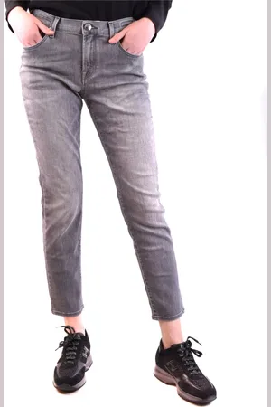 Jacob Cohen Jeans, Dames, Grijs, W29, Katoen, Cropped Jeans