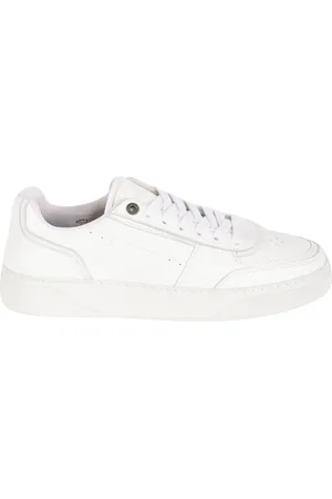 Represent Schoenen, Heren, Wit, 45 EU, Leer, Leren Sneakers met Rubberen Zool
