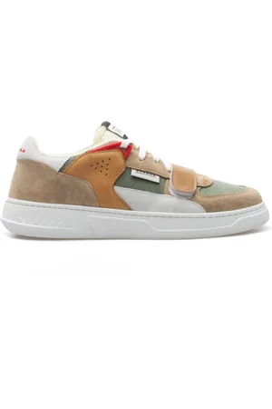 RUN OF Schoenen, Heren, Veelkleurig, 44 EU, Katoen, Sneakers LOW Foam Rs-M