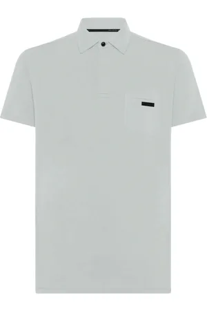 RRD Tops, Heren, Wit, M, Witte Polo Shirt met Zak