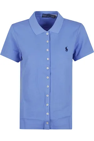 Ralph Lauren Blouses & Shirts, Dames, Blauw, S, Katoen, T-Shirt