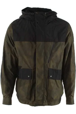 Woolrich Jassen, Heren, Groen, S, Polyester, Polyester Jas