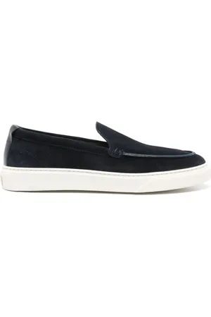 Woolrich Schoenen, Heren, Blauw, 43 EU, Leer, Blauwe leren sandalen