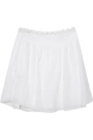 Zadig & Voltaire Rokken, Dames, Wit, S, Leer, Julia Minirok
