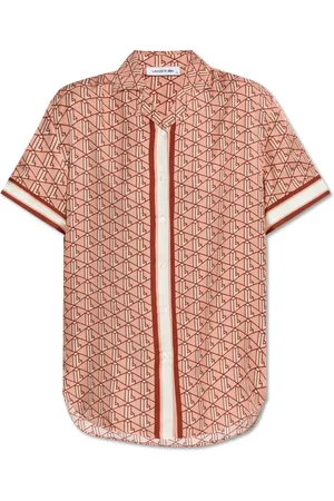 Lacoste Blouses & Shirts, Dames, Roze, S, Monogram shirt