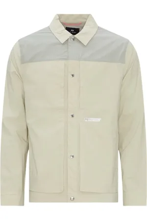 Paul Smith Jassen, Heren, , XL, Stijlvolle Overshirt Jas voor Mannen