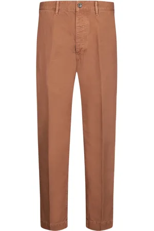 Nine In The Morning Broeken, Heren, Bruin, W31, Bruine Jeans Stijlvol Comfortabel Dagelijks Gebruik