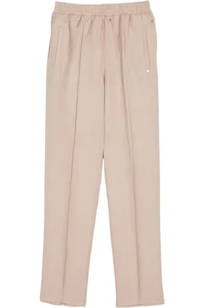 Twin-Set Broeken, Dames, Roze, M, Elastische Broek Poeder