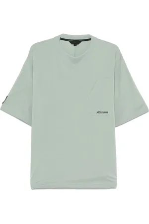 Mizuno Truien, Heren, Groen, L, Lichtgroene Crew Neck Sweater