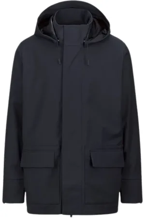 K-Way Mantels, Heren, Blauw, XL, Wol, Wollen Blend Parka