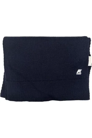 K-Way Accessoires, unisex, Blauw, ONE Size, Wol, Wollen Mix Sjaal